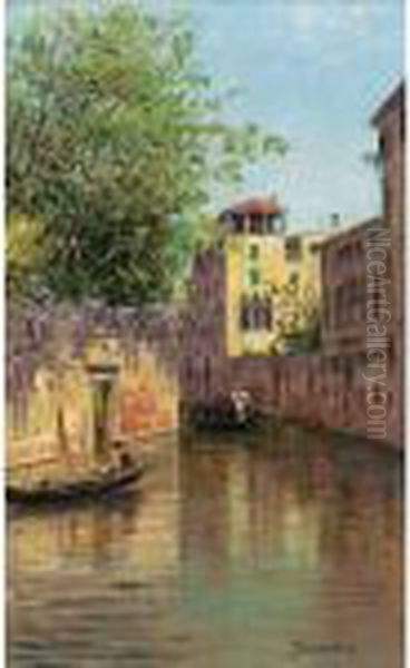 Venice Oil Painting by Antonietta Brandeis