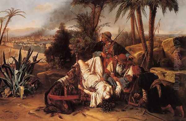 The Captive Oil Painting by Jan Baptist Huysmans