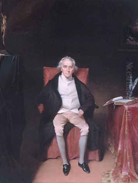 Charles Carroll of Carrollton Oil Painting by William James Hubard