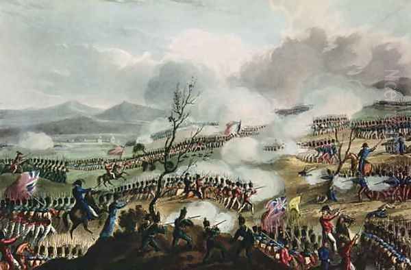 Battle of Nivelle Oil Painting by William Heath