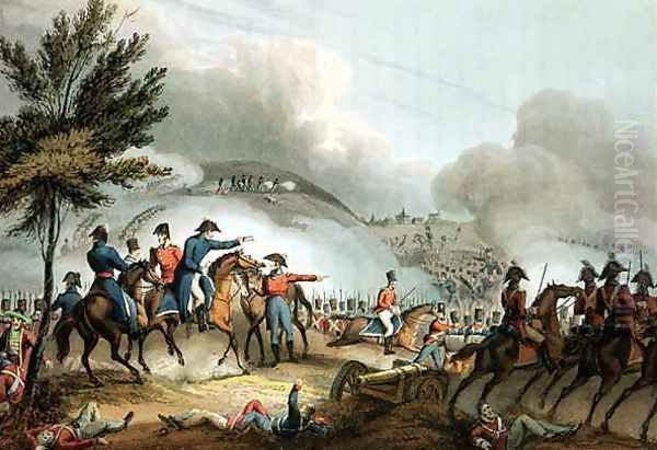 Battle of Salamanca Oil Painting by William Heath