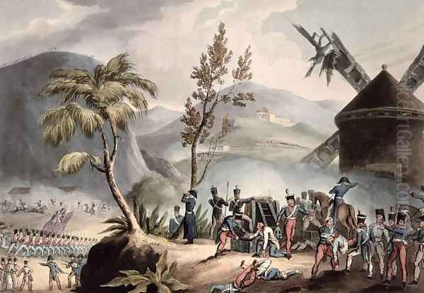 Battle of Roleia Oil Painting by William Heath