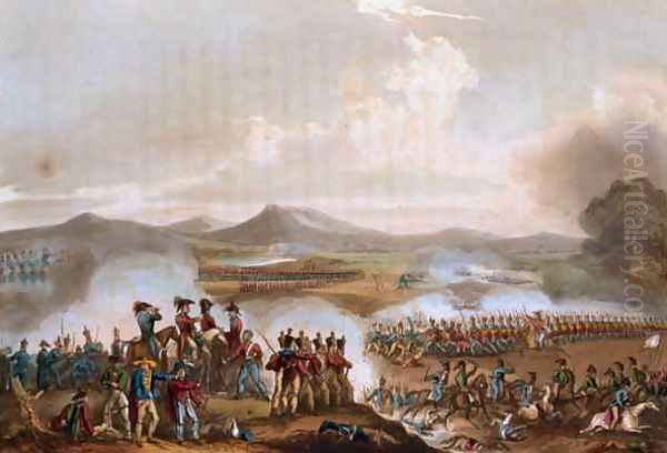 Battle of Talavera 2 Oil Painting by William Heath