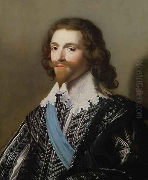 Portrait of George Villiers Oil Painting by Gerrit Van Honthorst