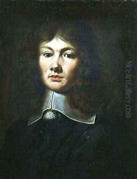 Portrait of Prince Rupert 1619-82 as a Boy Oil Painting by Gerrit Van Honthorst