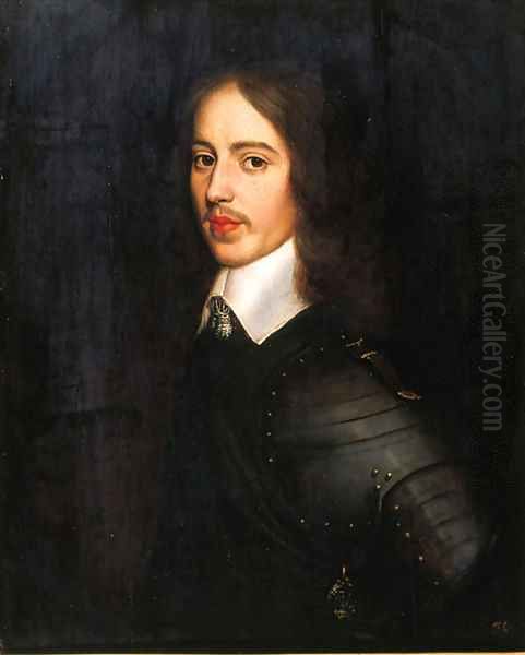 Portrait of the Stadholder William II (1626-1650) Oil Painting by Gerrit Van Honthorst