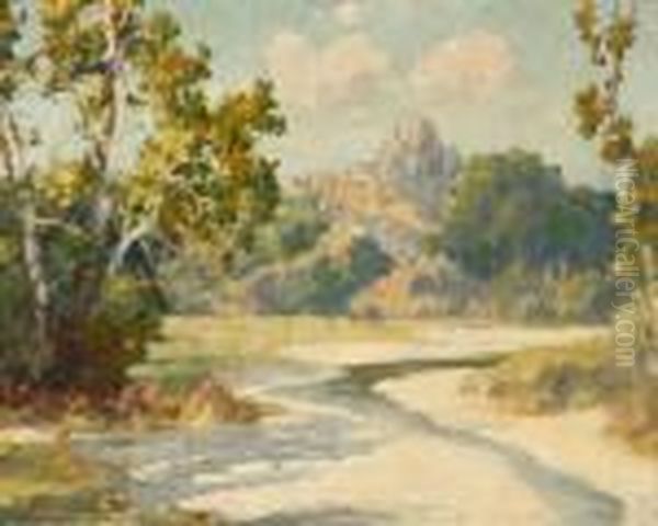 Castle Rock Oil Painting by Maurice Braun