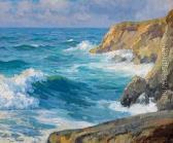 Seascape Oil Painting by Maurice Braun