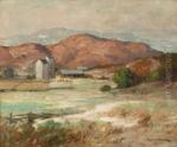 Foothill Ranch Oil Painting by Maurice Braun