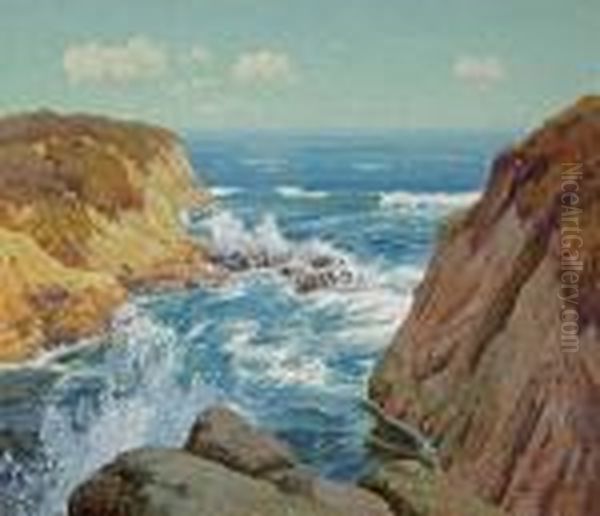 Point Loma Oil Painting by Maurice Braun