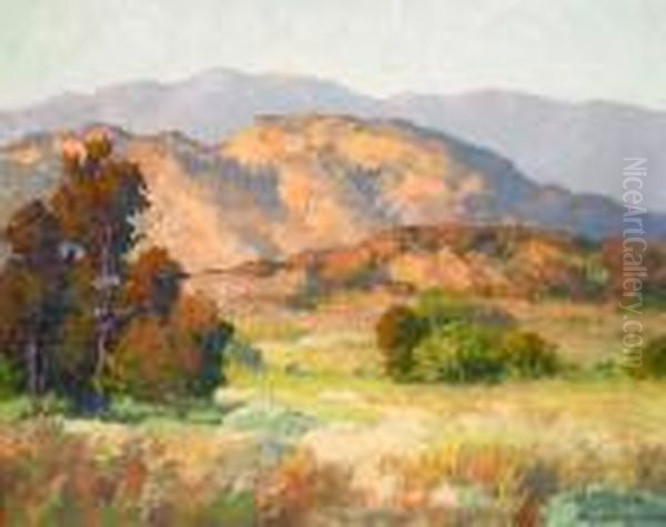 Hills And Mountains Oil Painting by Maurice Braun