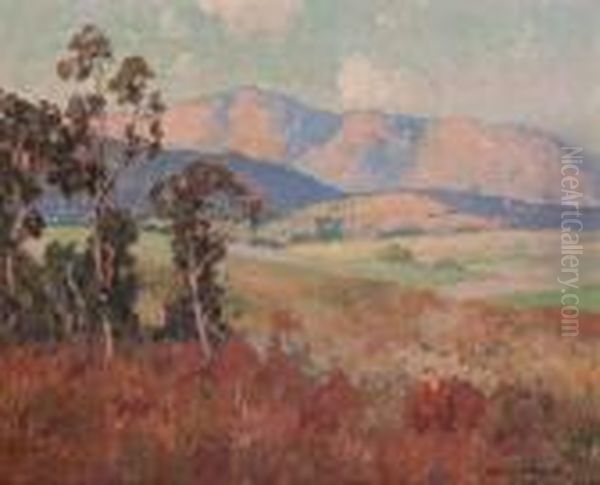 Sunlit Hills Oil Painting by Maurice Braun