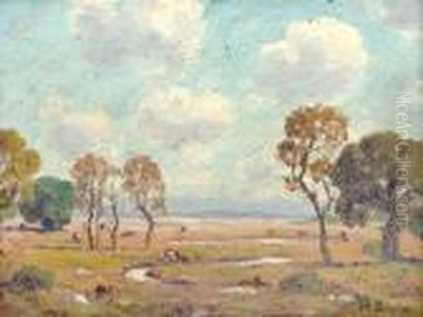 Landscape Oil Painting by Maurice Braun