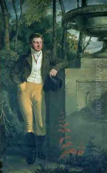 John Charles 3rd Earl Spencer Oil Painting by Sir George Hayter