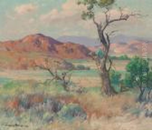 The Valley Oil Painting by Maurice Braun