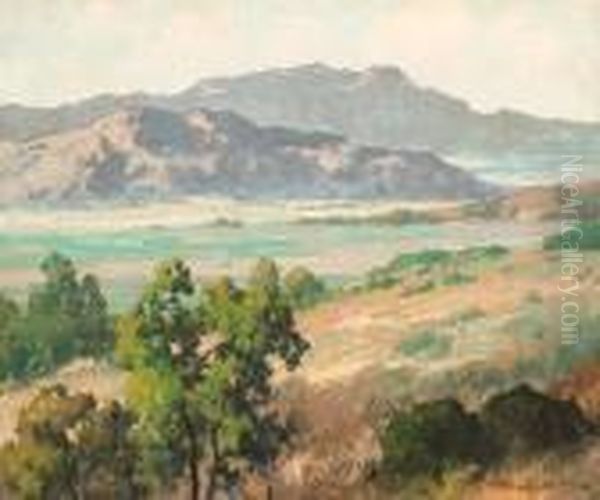 Panoramic Vista Oil Painting by Maurice Braun