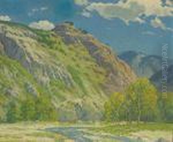 Summer Light In The Canyon Oil Painting by Maurice Braun