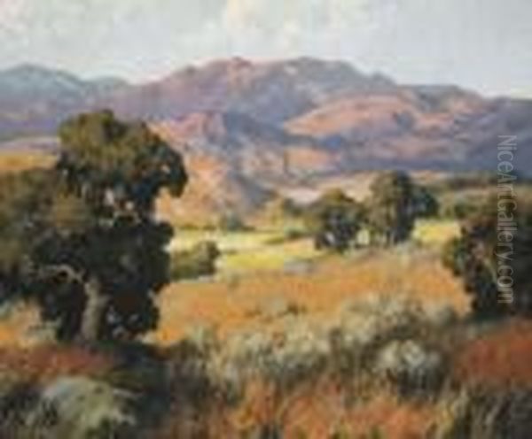 Mountains, Southern California Oil Painting by Maurice Braun