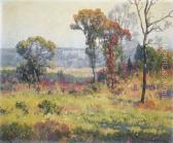 Early Autumn Oil Painting by Maurice Braun