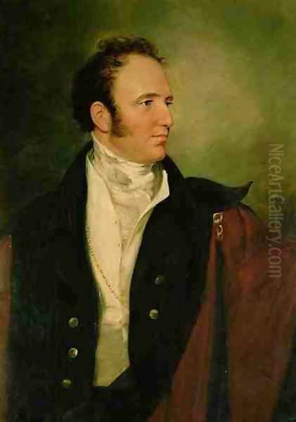 George 2nd Earl of Bradford 1780-1865 Oil Painting by Sir George Hayter