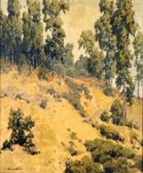 California Landscape Oil Painting by Maurice Braun