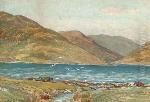 Bute Oil Painting by Thomas H. Hunn