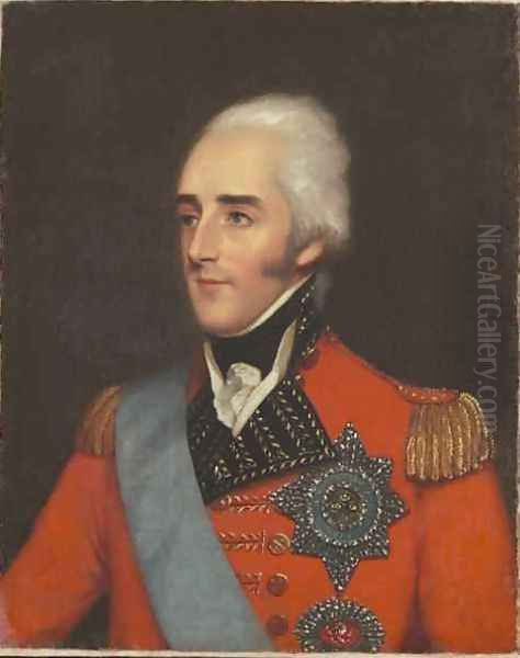 Richard Marquess of Wellesley KG Oil Painting by Robert Home