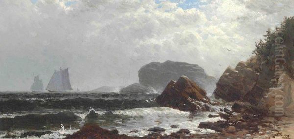 Oncoming Storm Oil Painting by Alfred Thompson Bricher