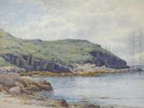 Summer Day, Ocean Cove Oil Painting by Alfred Thompson Bricher