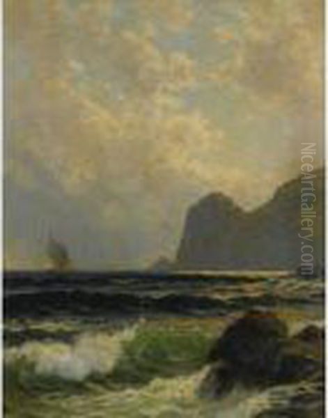 Grand Manaan Oil Painting by Alfred Thompson Bricher