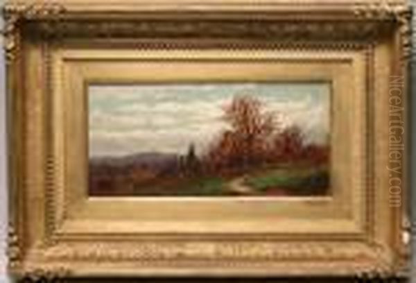 New England Landscape Oil Painting by Alfred Thompson Bricher