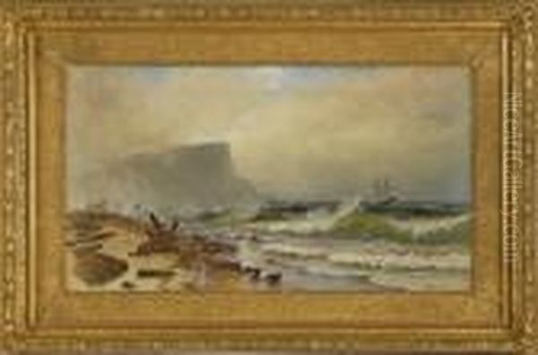 Stormy Seas Off Grand Manan Oil Painting by Alfred Thompson Bricher