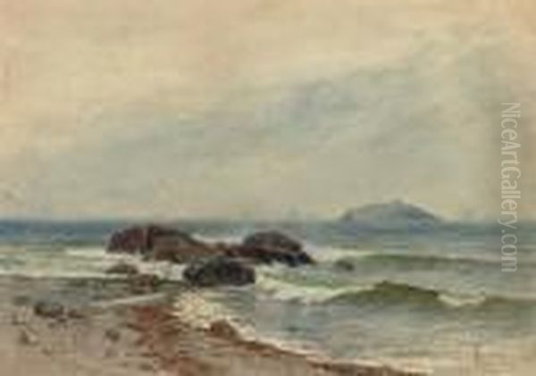 Coastal Landscape Oil Painting by Alfred Thompson Bricher