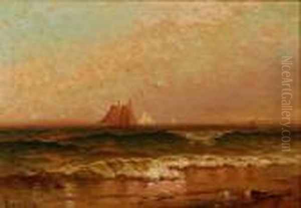 Coastal View Oil Painting by Alfred Thompson Bricher