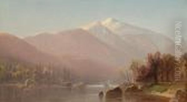 Late Fall, White Mountains Oil Painting by Alfred Thompson Bricher