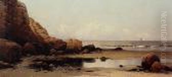 Low Tide Grand Manan Oil Painting by Alfred Thompson Bricher