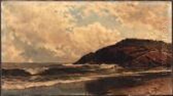 Seascape, Coast Of Maine Oil Painting by Alfred Thompson Bricher