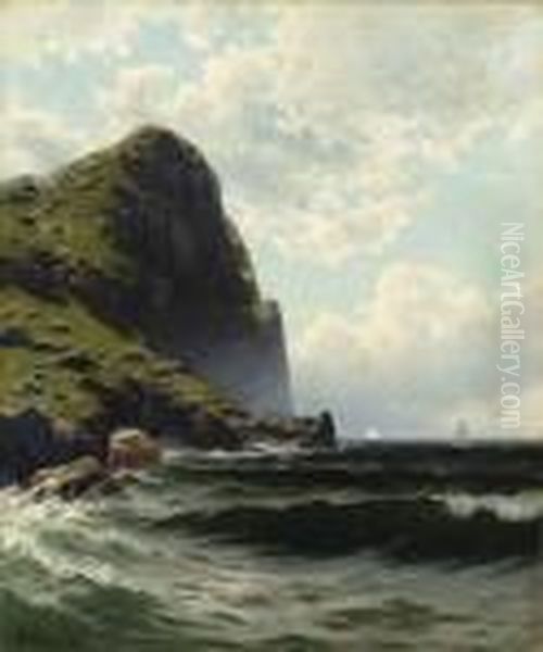 Brundith Head, Grand Manan Oil Painting by Alfred Thompson Bricher