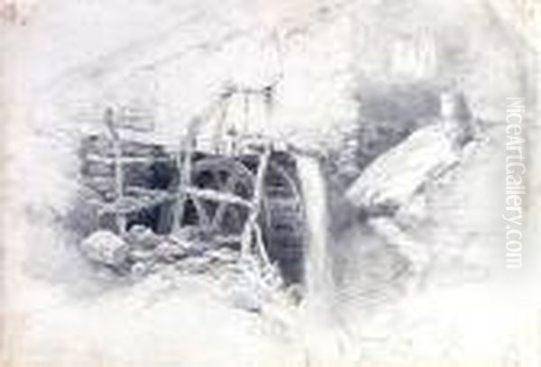 Pencil Sketch Oil Painting by Henry Bright