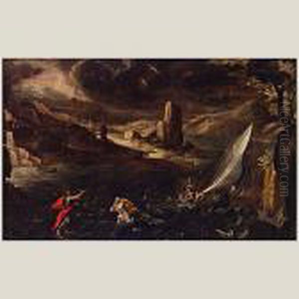 Tempestad Oil Painting by Paul Bril