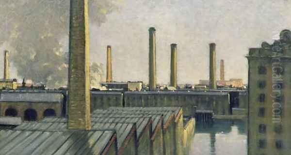 Seven Chimneys Oil Painting by Charles Holmes