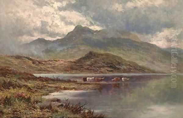 Lock Etive, Argyllshire Oil Painting by H.D. Hillier