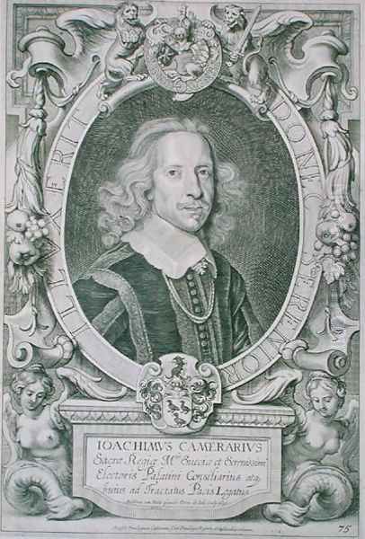 Joachim Camerarius Oil Painting by Anselmus van Hulle