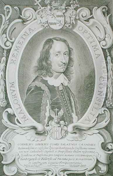 Cornelius Gobel Oil Painting by Anselmus van Hulle