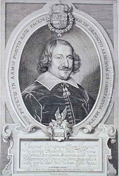 Johann Cuyermans Oil Painting by Anselmus van Hulle