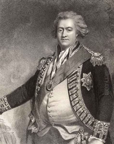 Adam Duncan 1st Viscount Duncan of Camperdown Oil Painting by John Hoppner