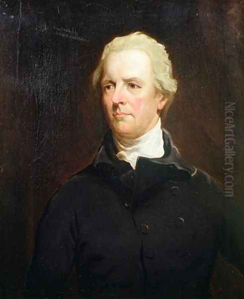 Portrait of William Pitt the Younger 1759-1806 Oil Painting by John Hoppner