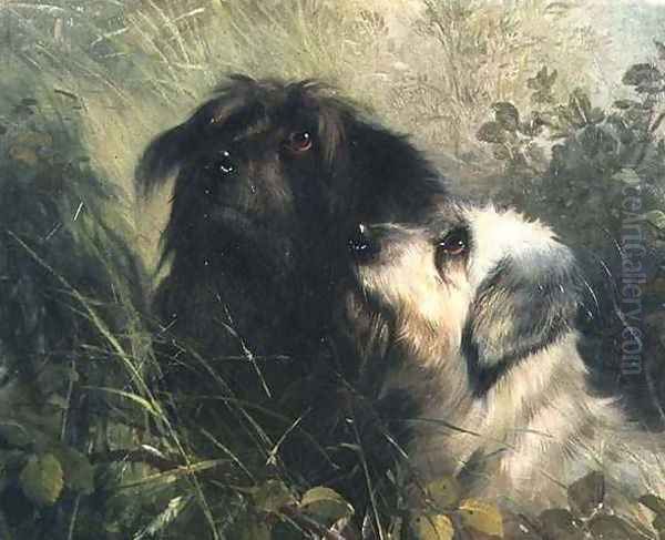 Best of Friends Oil Painting by Abel Hold