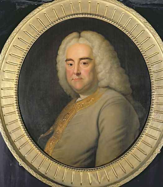 George Frederick Handel 2 Oil Painting by Thomas Hudson