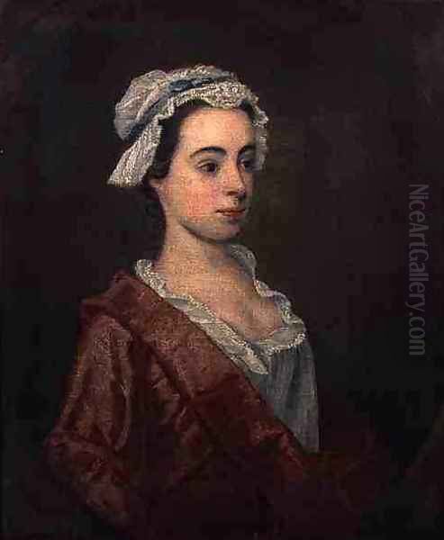 Portrait of a Girl Oil Painting by William Hogarth